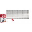 Listwy LED TOT-48D2700-8X5-3030C-V3 YHA-4C-LB4805-YHEX2 48HR330M05A1 dla TCL D48A810 B48A558U B48U828U B48U838U B48U858U