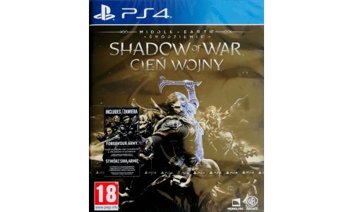 Shadow of War Cień Wojny ps4 playstation 4