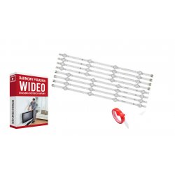 LISTWY LED UN48J5000 HG48AE460 UE48J5270 HG48AE570 UE48J5200 BN96-37296A 37297A