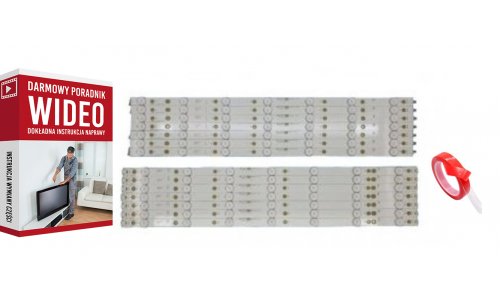 Podswietlenie Nowa LISTWA LED LB55072 7R 7L 55PUS6501