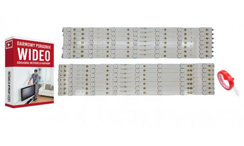 Podswietlenie Nowe LISTWY LED LB55072 7R 7L TPT550J1