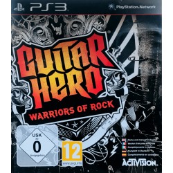 Guitar Hero: Warriors of Rock ps3 playstation 3