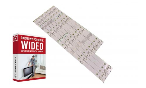 Listwy led LG 43 TV CRH-A4330300104L6CN Rve1.0 I CRH-A4330300105R6CN Rve 1.0