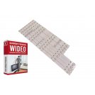 Listwy led LG 43 TV CRH-A4330300104L6CN Rve1.0 I CRH-A4330300105R6CN Rve1.0 I