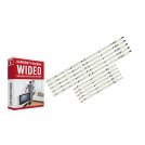 Podswietlenie LISTWY LED NOWE 40h6290