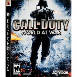 Call of duty world At War Ps3 Playstation 3