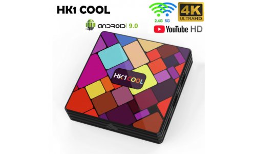 Odtwarz Multimedialny HK1 COOL 2/16 GB ANDROID 9 SMART TV BOX PRZYSTAWKA