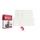 Listwy LED Podswietlenie V5DU-480DCA-R1 V5DU-480DCB-R1 UE48JU6400K UE48JU6740 UE48JU6742 UE48JU6745