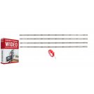 Podswietlenie Listwy led HWBC40D453 S4-Z5-V3-2 40/233I 40/233F V400HJ6-PE1