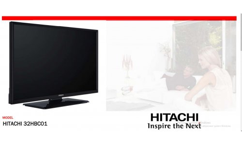 Telewizor Hitachi 32 ! Smart Tv ! youtube !