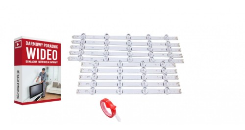 Podswietlenie NOWA listwa LED 50LF625V