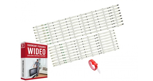 Podswietlenie LED Samsung  UA65H6400  D4GE-650DCB-R2 2014SVS65F