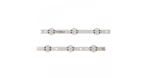 LISTWY LED LG 49" V17 L1+R1 ART3 TV JB3B1591A02499 49UV340C 49UJ6565 6916L-2862A 6916L-2863A