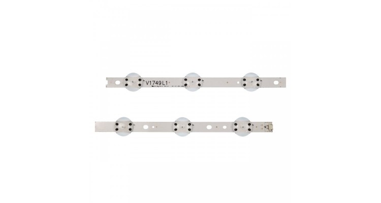 LISTWY LED LG 49" V17 L1+R1 ART3 TV JB3B1591A02499 49UV340C 49UJ6565 6916L-2862A 6916L-2863A