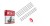 Listwy LED Vestel NDV REV1.1 TV A B HITACHI 50HYT62U TX-50A300B VES500UNDA VES500UNDC-2D-N01