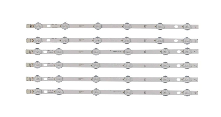 Listwy LED 42 VESTEL 6 LED 42FA5000 42FA8000 VOX LED 42880 VES420UNDL 2D N03 42 VNB