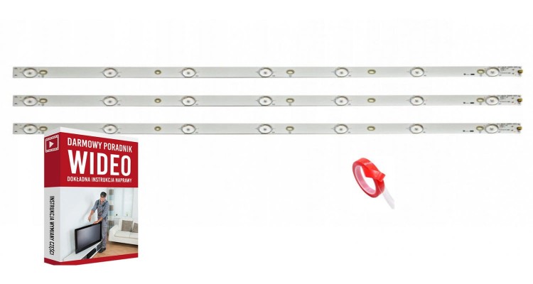 Listwy led PANASONIC LBM320P0701-IU-2 (0) F105M5P40F TNMX009 BARRE A4LYYY000087-7 45 025265 F105