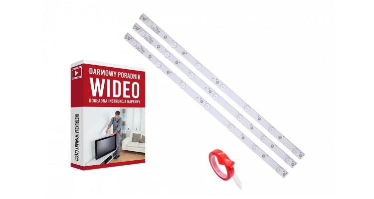 LISTWY LED  32pht410 1/60 32lj500v 32pht4132 1/12 32PHT4201 32PHT4101/60 32PHT41321/12
