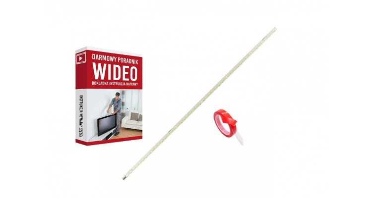 Podswietlenie LISTWY LED PANASONIC TX-L39EM5B 39/210G 39 VLED 1 V390HK1-LS5-TREM4  48LED 495MM