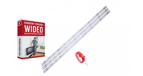 LISTWY LED D43 A810 L43F1B L43P1A-F 43HR330M08A2 V5 2D02636 DS-4C-LB4308-HR02J