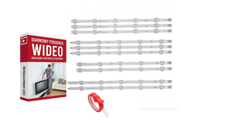 Listwy led LG Panasonic TX-L42B6B TX-L42BL6B TX-L42B6E TX-L42BL6E 42 cal