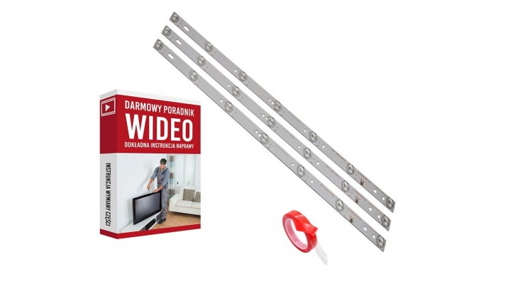 Listwy LED  HL-00320A28-0701S-04 B0 HL-00320A28-0701S-05 A2 A3 LED-32D8 LT-32DE75 180.DT0-32D900-0H CX315DLEDM