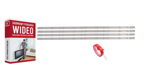 Listwy LED PHILIPS  40B800 LB-F3528-GJ40409-H LB-F3528-GJ40409-B TPT400LA-J6PE1  4828-K0T46V5C-C-14429