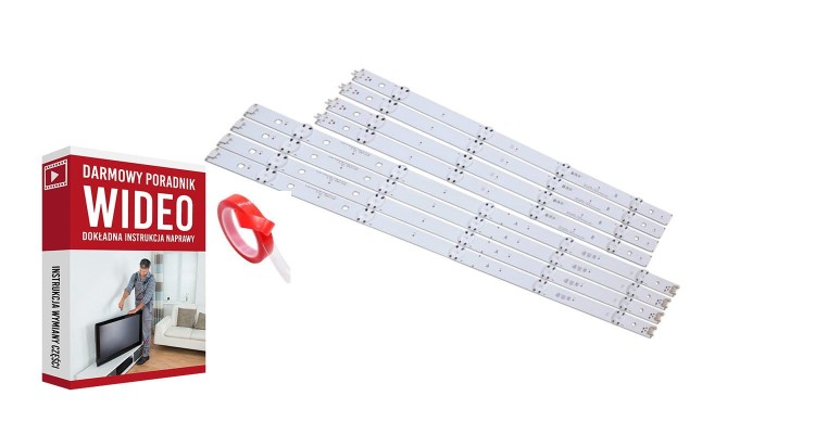LISTWY LED LED do LG TV :NC490DGE-SADP1 49LX300C