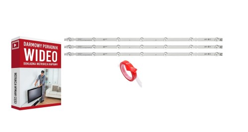 Podswietlenie Listwa LED 32LN520B LC320DXE (SF)(R5) V13 cDMS 6916L-1399A 6916L-1400A