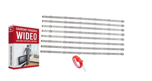 Listwy led  6 LED  K550WDC1 55LUA68 w 4708-K55WDC-A1113N01-K550WDC1 A1