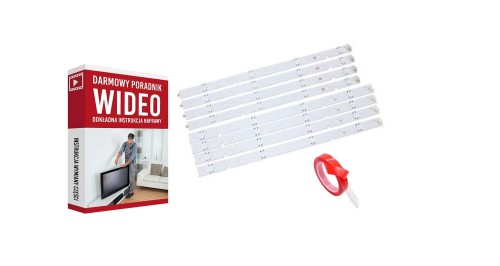 Podswietlenie listwy led SVT470A53 REV05 L + r-type 47L6353DB 47L6453DB LC480DUJ-SGE1 TL470FS46-L