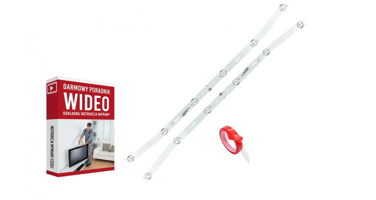 Podswietlenie LISTWY LED AKAI LED32HD340 JS-D-JP3220-061EC E32F2000 MCPCB AKTV3222 NU OVA ST3151A05-8 V320BJ7-PE1 AKTV3212