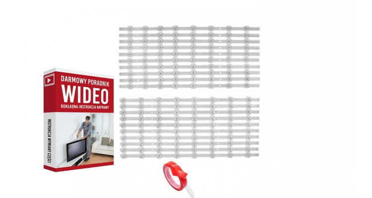 Podświetlenie LED POLA 2.0 60 cal 60LN549E 60LN5400 60LN5600 60LA620S 60LA6200 60LN5710 HC600DUD-SLFP1