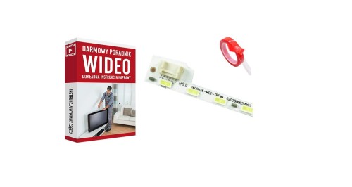 Podswietlenie LISTWY LED  V400HJ6-ME2-TREM1 for 40PFL5449/T3 LCD-40V3A 40E62 V400HJ6-LE8
