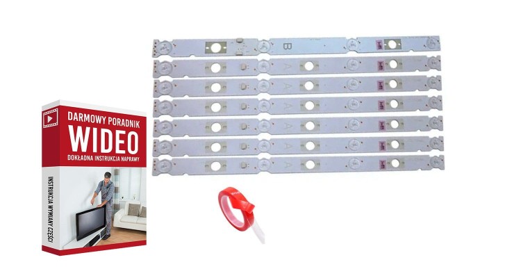 Podswietlenie Listwy led KDL-48W650D LED Strip Set (6) LB48009 V0_03 (1) LB48009 V1_04