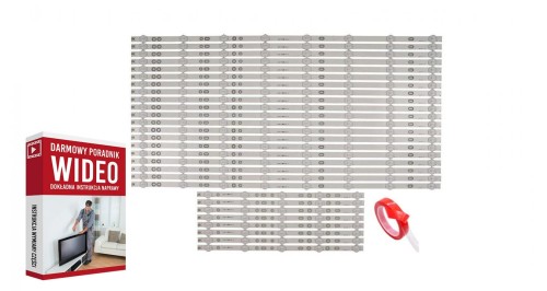 Podswietlenie Led 750TV07 V1 750TV08 V1 LED Strip Light for Sony KDL-75W850C KDL-75W855C
