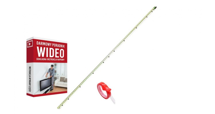 72LED 620mm listwa oświetleniowa led 6916L1291A dla KDL-50R550A KDL-50R556A LC500EUD (FF) (F3) 6922L-0083A 50 v13 edge