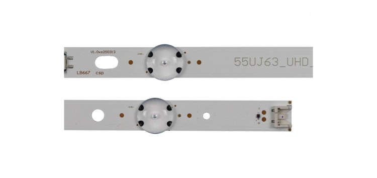 listwy LED EAV63632405 55LJ55_FHD 55UJ63_UHD PODSWIETLENIE