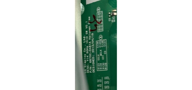 LG 47lb5700 LOGIKA MODEL 6870C-0481A