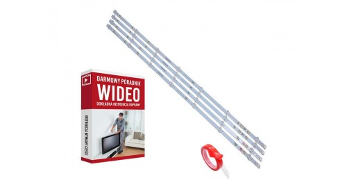 Listwy LED  Telefunken EXPTE43B35Z2KSAT Techwood 43AO3SB 43A04B Digihome 43287DFP 43278FHD