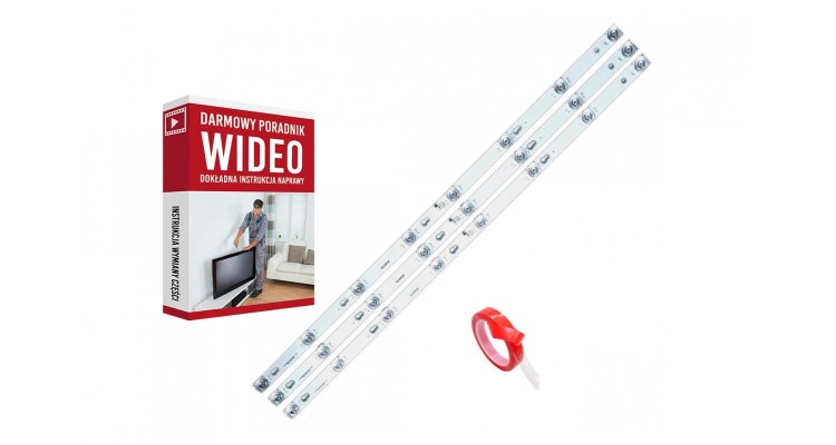 Listwy LED TOT-40D2900-3X8-3030C 40HR330M08A6 lvf395nd1l