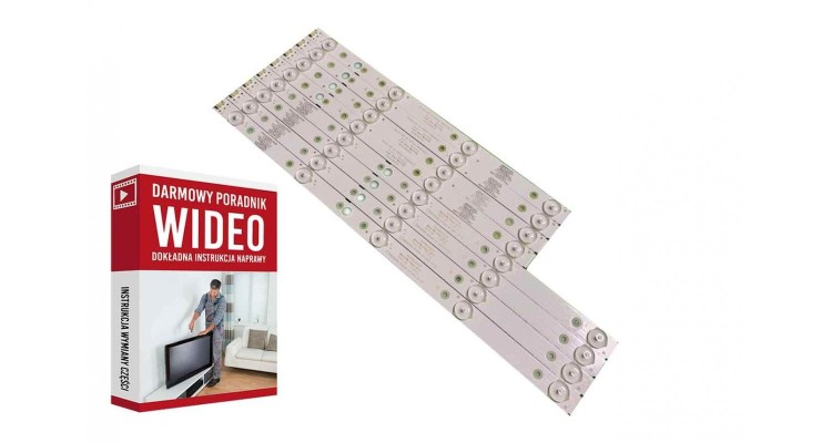 Listwy led LG 43 TV CRH-A4330300104L6CN Rve1.0 I CRH-A4330300105R6CN Rve 1.0