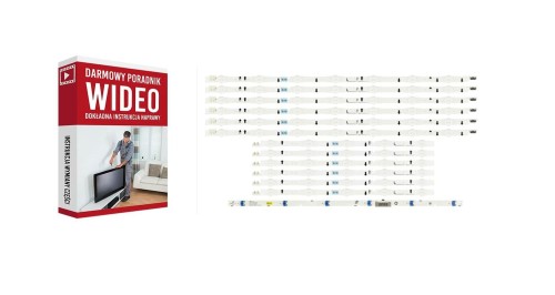 LISTWY LED Sumsung UE50H5000 UE50H6200 UE50J5600 UE50J6200 UE50H6400 UE50J5500