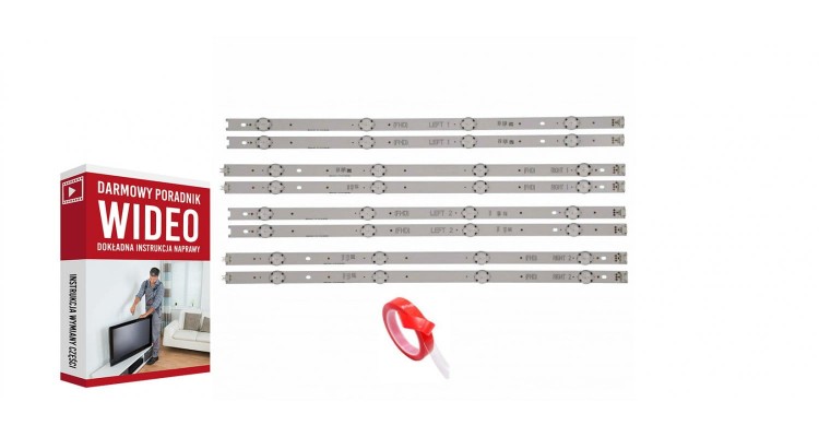 Listwy led Podswietlenie LED LG 49