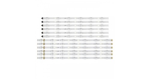 LISTWY LED V6DU-500DCA-R2 V6DU-500DCB-R2 BN96-39657A/BN96-39658A dla UE50MU6122 UE50MU6105 UE50KU6075 UE50KU6020 UE50KU6072