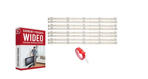 Podswietlenie LISTWY LED PHILIPS 43PFS4001/12 K420WD7 43PFT4001/12  K430WD9