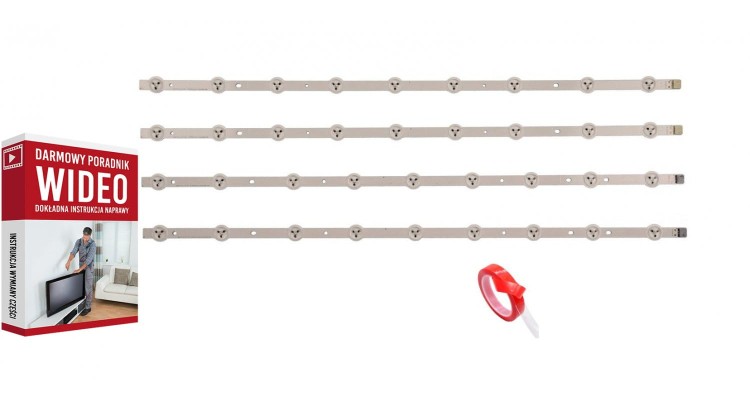 LISTWY LED  32lm3400 32ls3400 Blaupunkt 32/131G-GB-1B-3TCU-UK