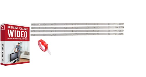 Listwy LED 40PFH4509 40PFH4009 TPT400LA-J6PE1