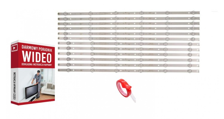 Listwy led podświetlenie matrycy  do 55PUF6031