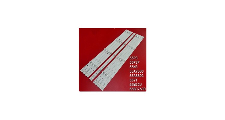 Podświetlenie LED dla TCL L55P3CFS L55P3CUS LVU550ND1L